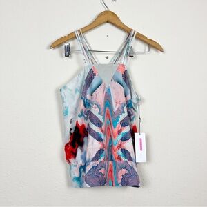 Hunter Bell Multi Colored Tank Top Size 4